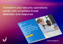 Transform your security operations center with simplified threat detection and response